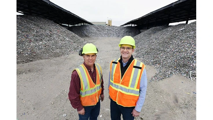 Momentum Recycling's Keith Fenley and John Lair.