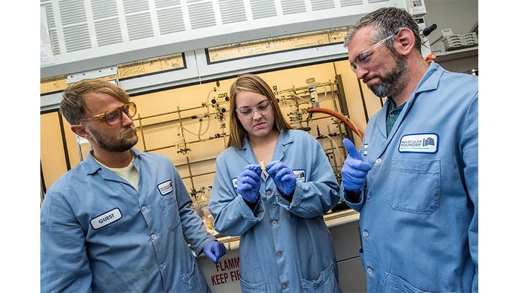 From left: Peter Christensen, Kathryn Loeffler and Brett Helms