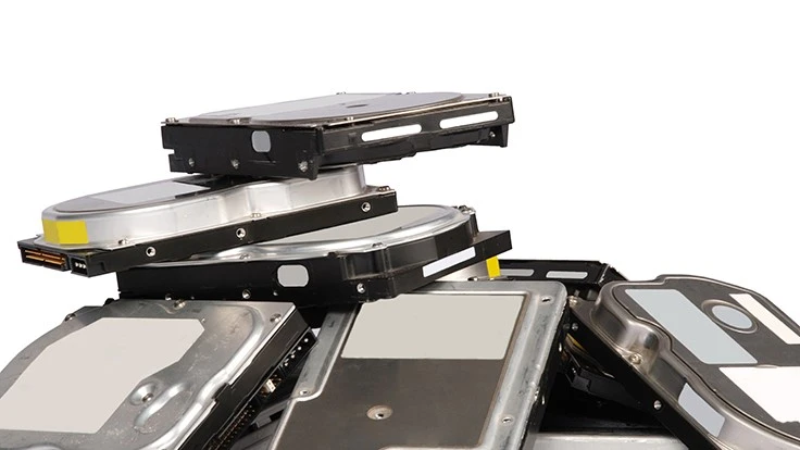 The iNEMI study demonstrates various value recovery pathways for hard drives.