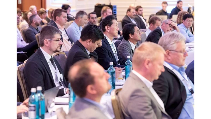 Attendees at the International Congress for Battery Recycling 2019.