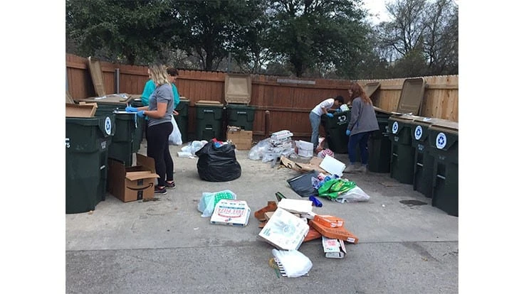 San Marcos, Texas, conducts recycling audit