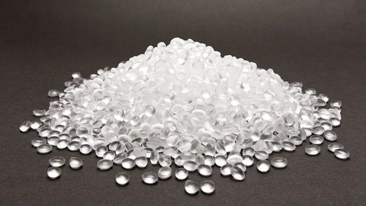 clear plastic pellets