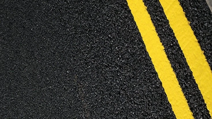 asphalt road