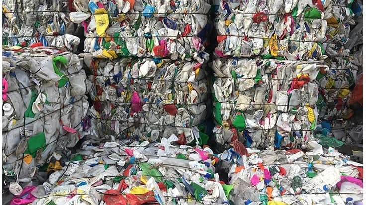 plastic bales recycling