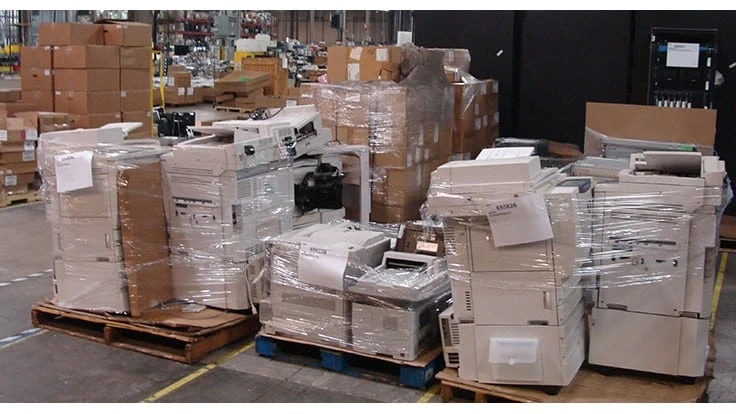 electronic scrap pallets