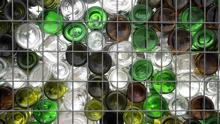 Glass bottles 