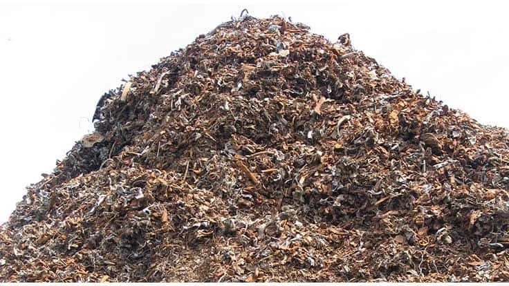 steel scrap shredded