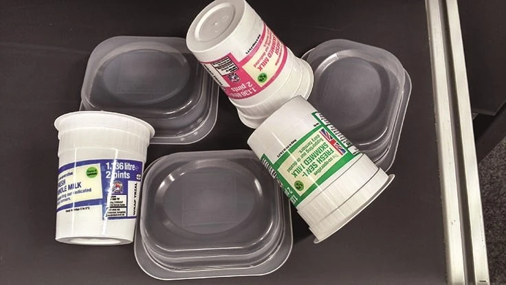 plastic containers