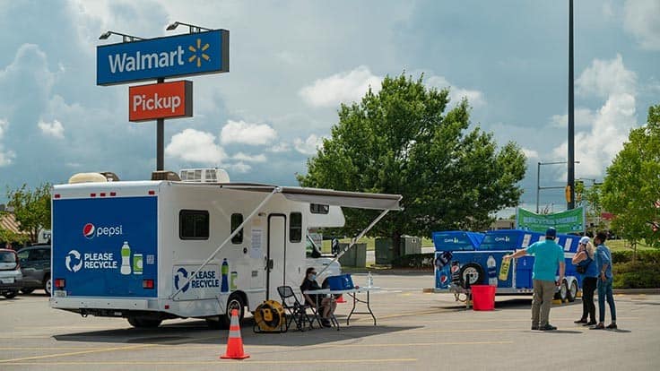 PepsiCo Walmart and Sam s Club pilot new recycling program in