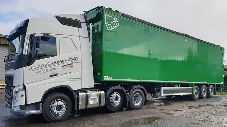 lancashire renewables truck