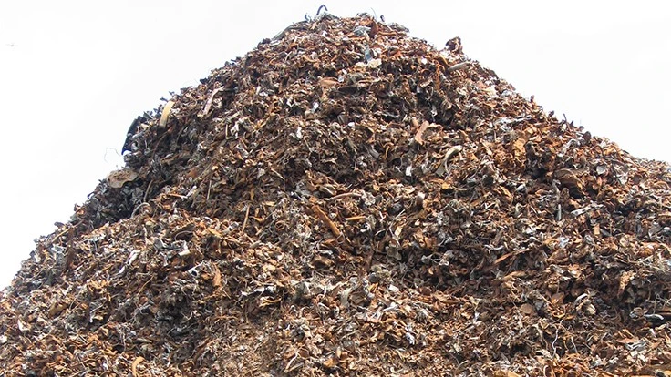 Ferrous shredded scrap