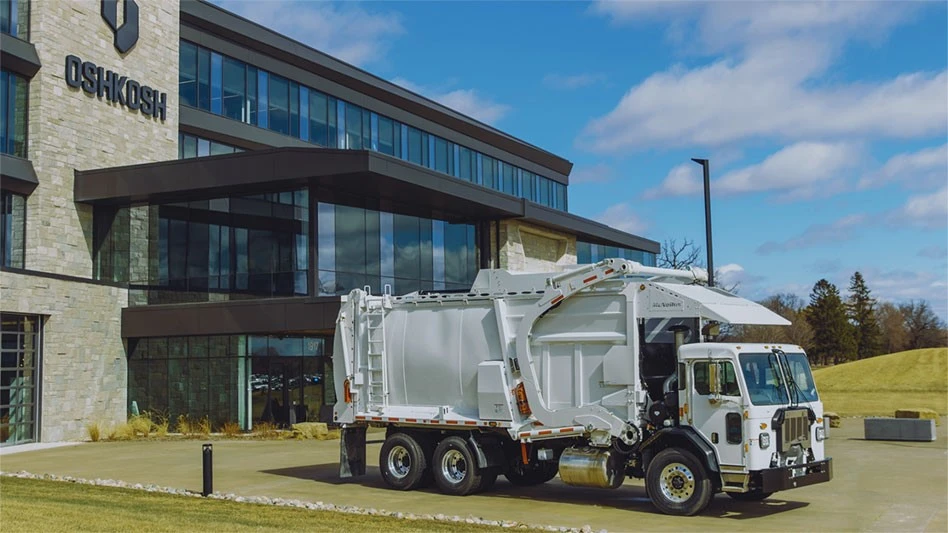 A refuse collection vehicle