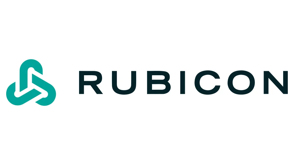 Rubicon logo, white background