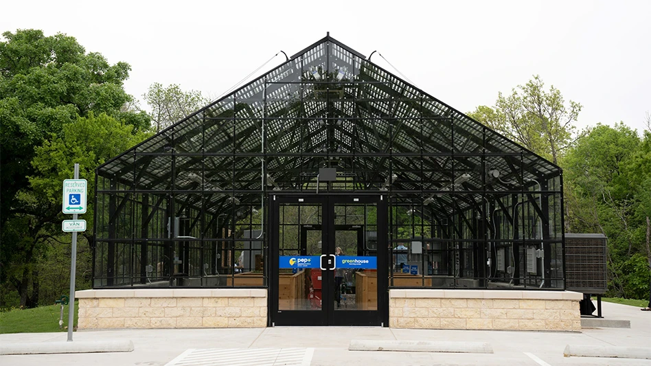 The Greenhouse Learning Center in Plano, Texas, is a joint venture by Frito-Lay North America and The Quaker Oats Company to speed up innovation in compostable packaging.