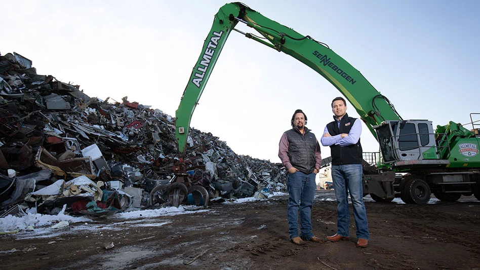 Kolby and Clint Cornejo of Allmetal Recycling