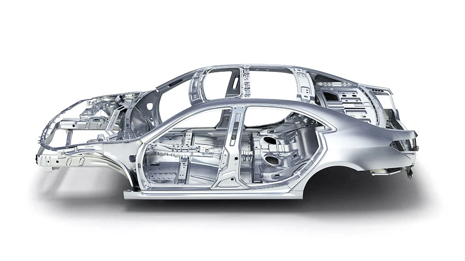 Aluminum car body