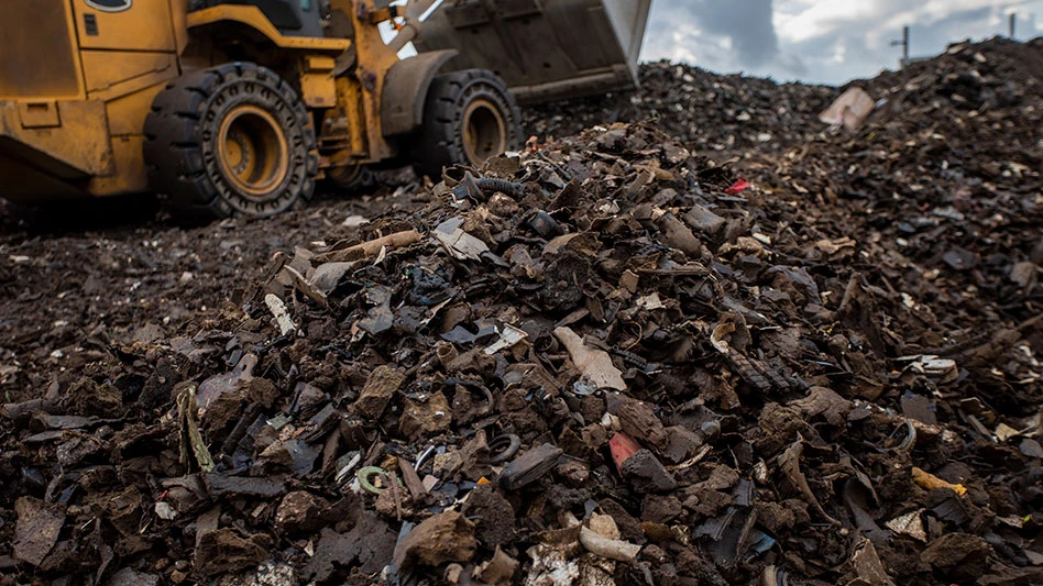 Auto Shredder Residue and Material Handler