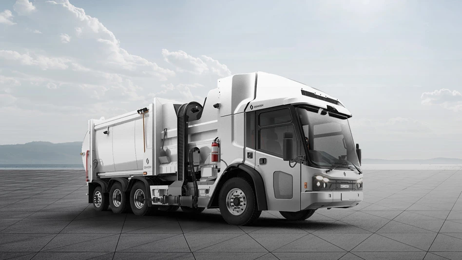 McNeilus fully-integrated electric collection truck