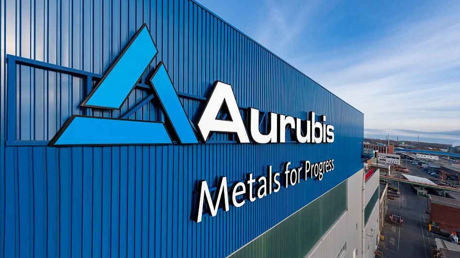 aurubis building logo