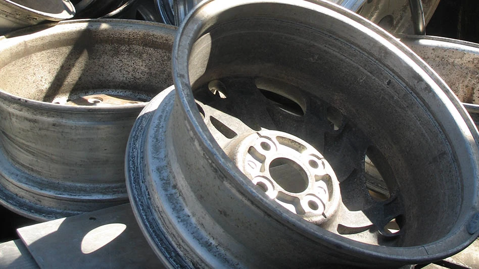 aluminum wheel recycling