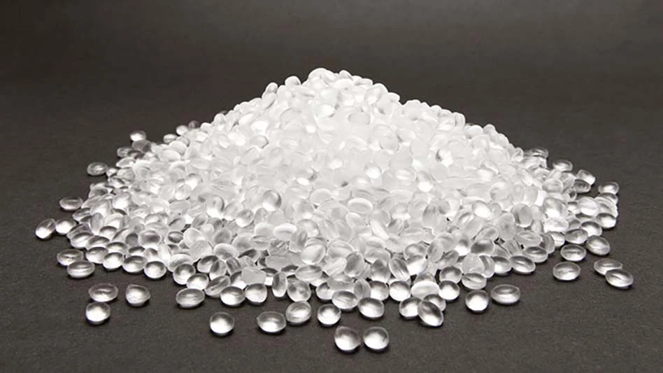 a pile of plastic pellets