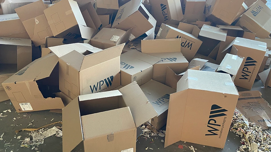 cardboard boxes recycling