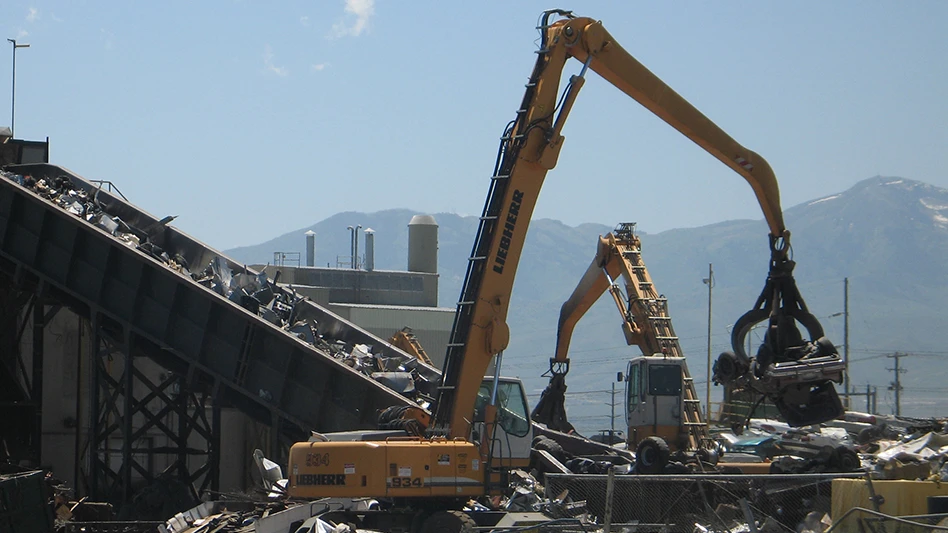 steel recycling shredding