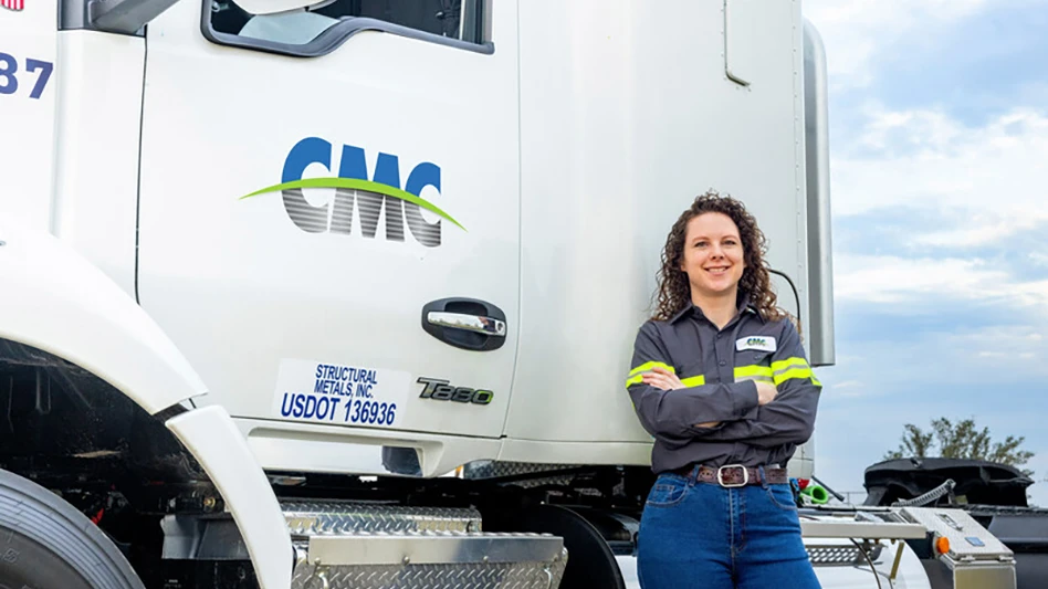 cmc recycling truck