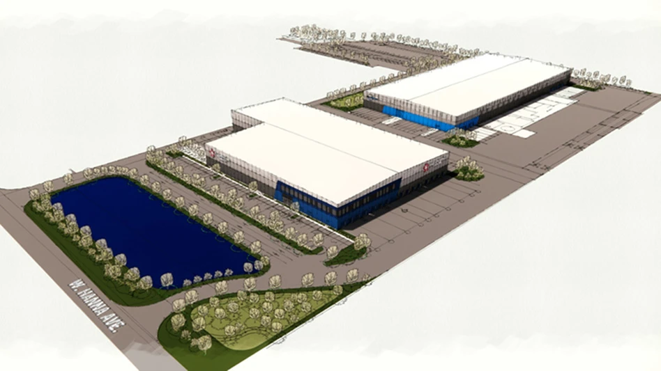 Rendering of Republic Services' Indianapolis facility