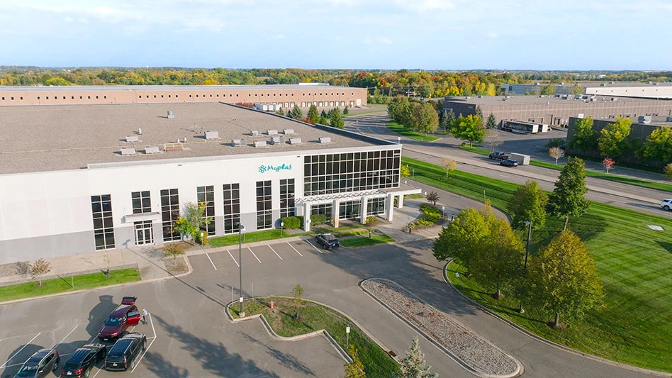 Exterior of Myplas recycling plant