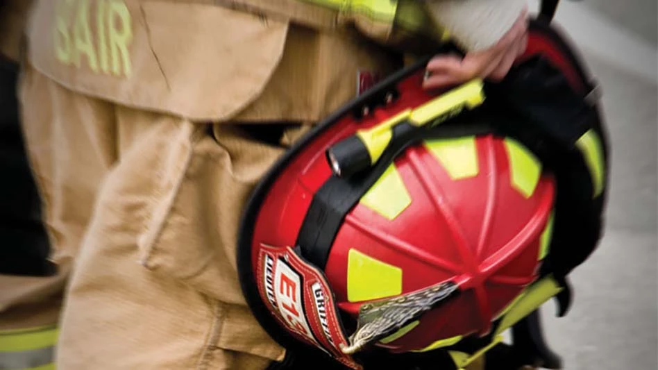 fire fighter helmet