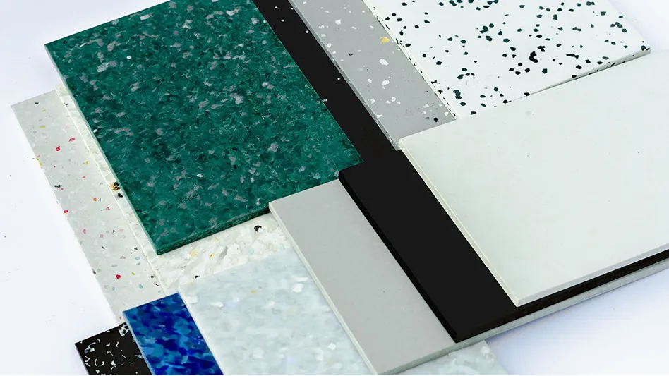 Our products – Recycled plastic sheets and panels – The Good Plastic Company