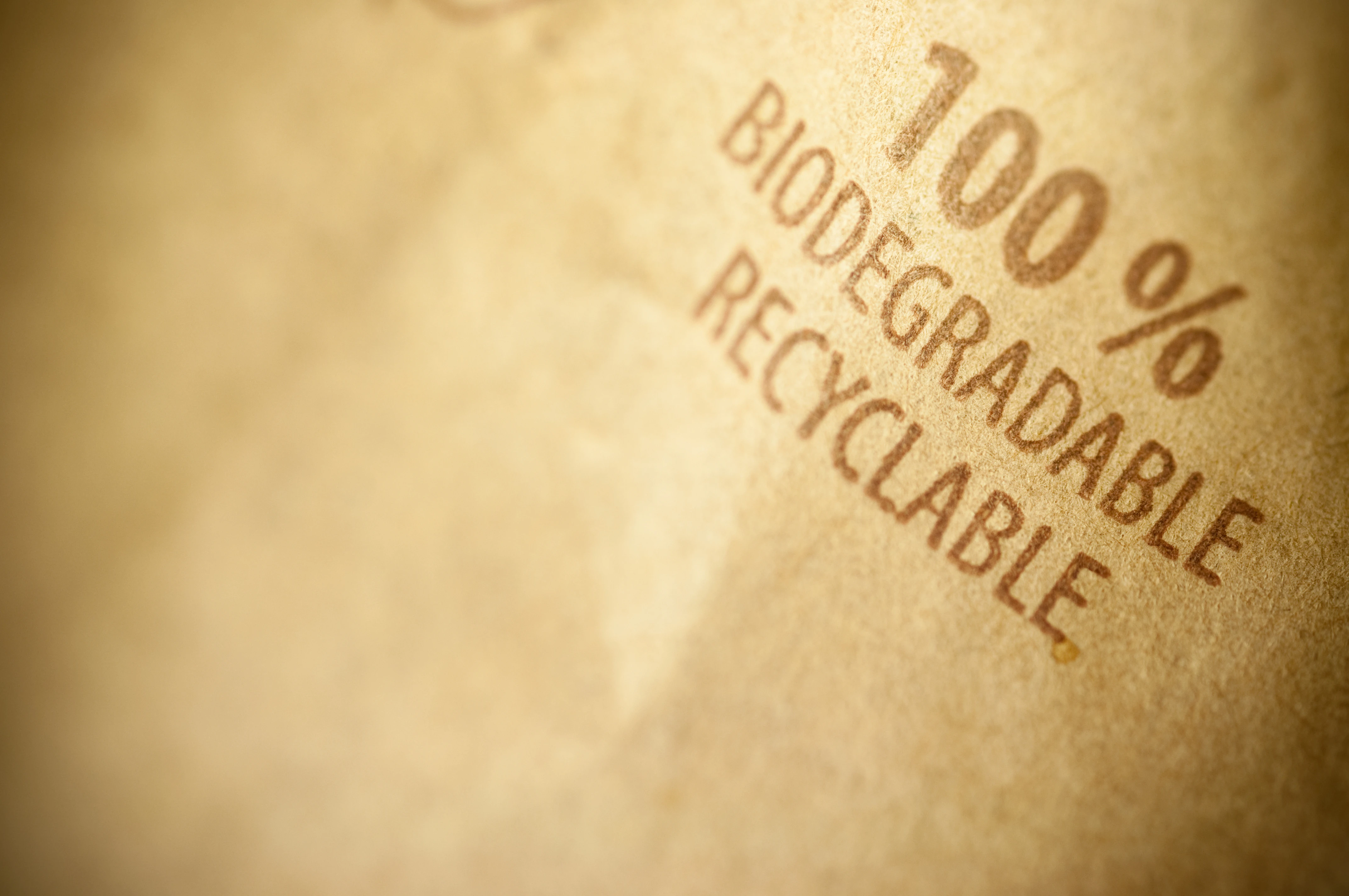 recyclable biodegradable label