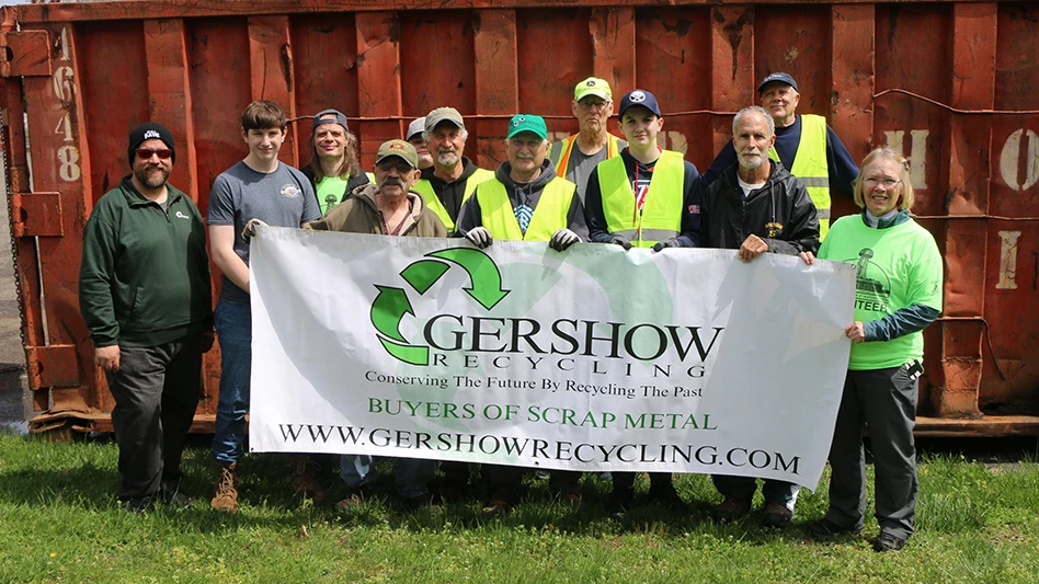 gershow recycling tscw metal recycling fundraiser