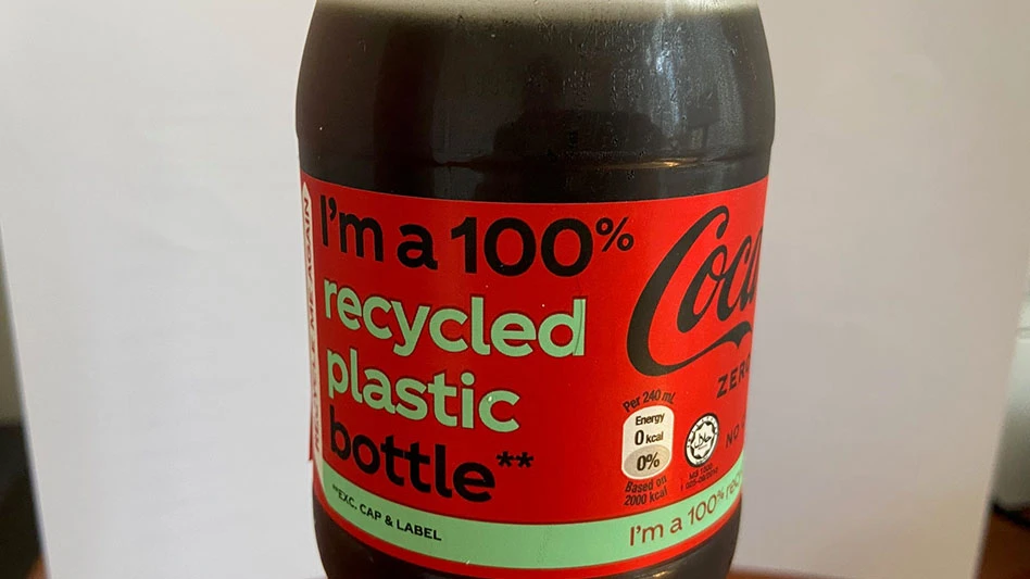 coke bottle malaysia recycled content