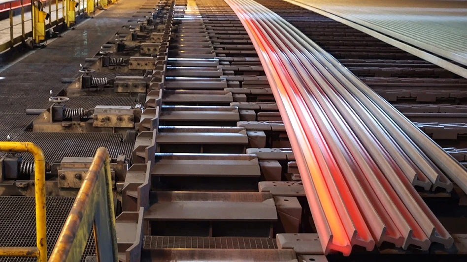 saarstahl france steel rails hot