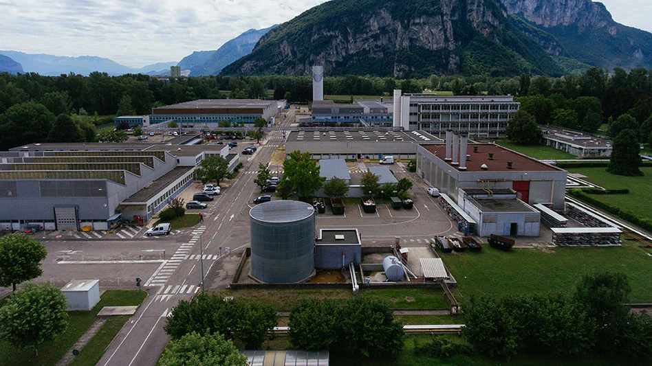 aeriel view of constellium's R&D center