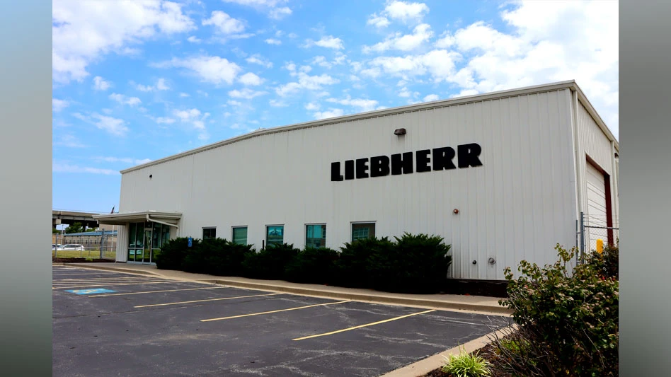 image of Liebherr warehouse building