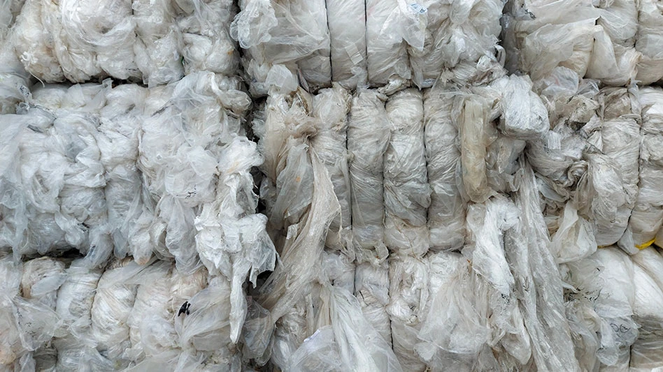 plastic film bales