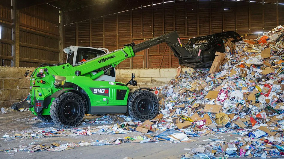 sennebogen telehandler rotenburg germany