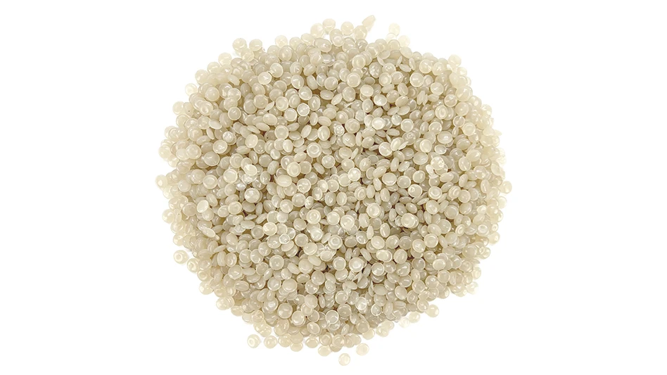 Recycled plastic pellets created by Revolution Sustainable Solutions LLC.