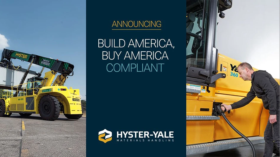 hyster yale forklifts usa made