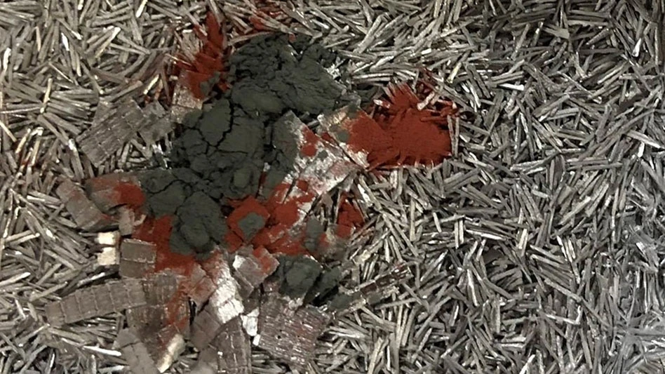 scrap aluminum feedstock with metal additives