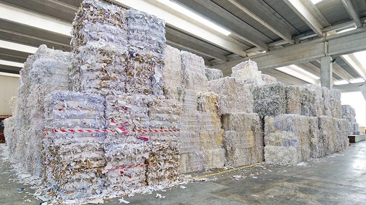 paper bales